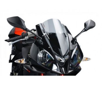 RACING SCREEN FOR DERBI GPR125/50 2009-2012 - SMOKE